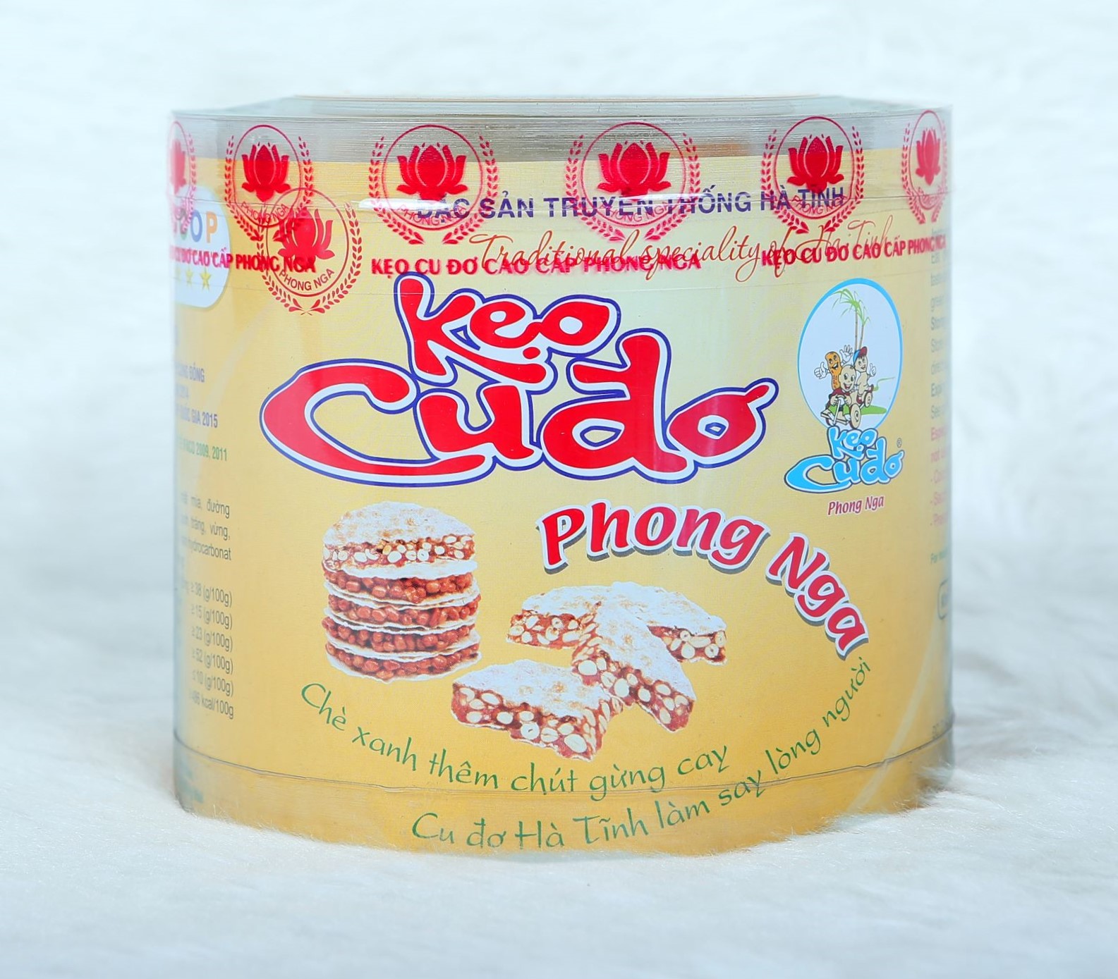 Kẹo cu đơ Phong Nga 390g/5 cái (MV 031)